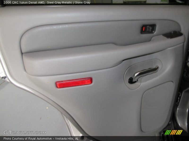 Steel Gray Metallic / Stone Gray 2006 GMC Yukon Denali AWD