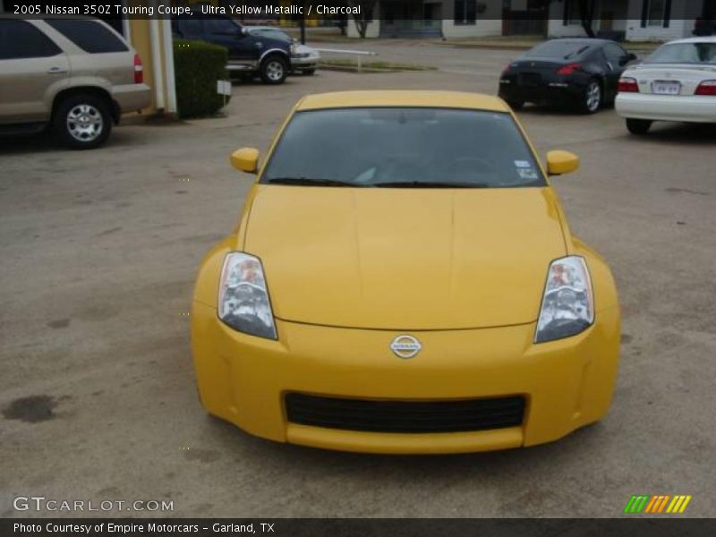 Ultra Yellow Metallic / Charcoal 2005 Nissan 350Z Touring Coupe