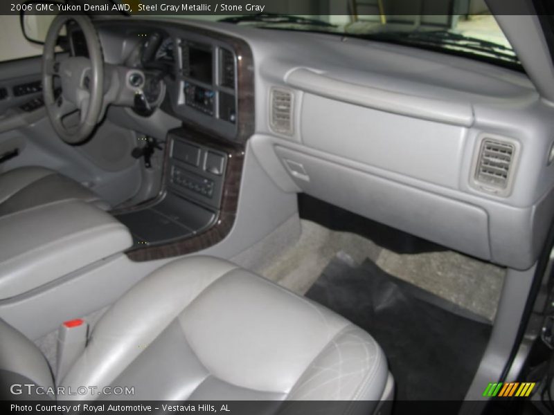 Steel Gray Metallic / Stone Gray 2006 GMC Yukon Denali AWD