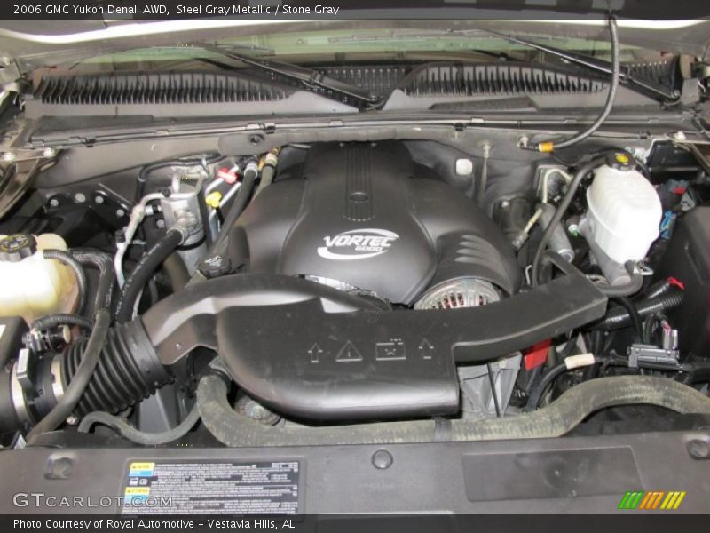 Steel Gray Metallic / Stone Gray 2006 GMC Yukon Denali AWD