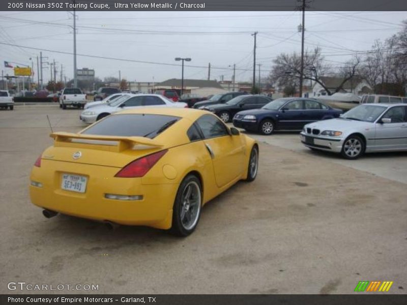 Ultra Yellow Metallic / Charcoal 2005 Nissan 350Z Touring Coupe