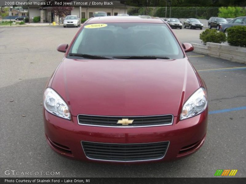Red Jewel Tintcoat / Ebony Black 2008 Chevrolet Impala LT