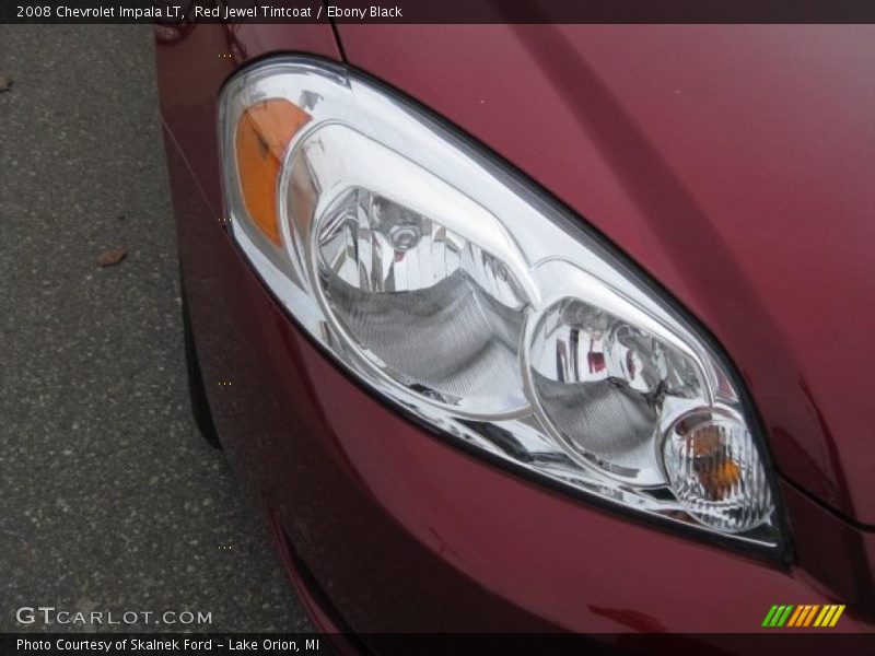 Red Jewel Tintcoat / Ebony Black 2008 Chevrolet Impala LT