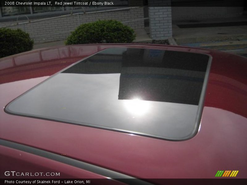 Red Jewel Tintcoat / Ebony Black 2008 Chevrolet Impala LT