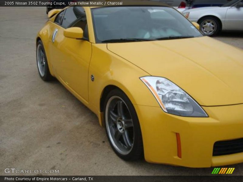 Ultra Yellow Metallic / Charcoal 2005 Nissan 350Z Touring Coupe