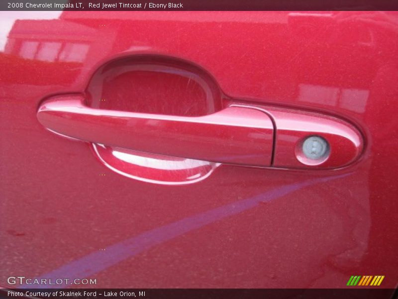 Red Jewel Tintcoat / Ebony Black 2008 Chevrolet Impala LT