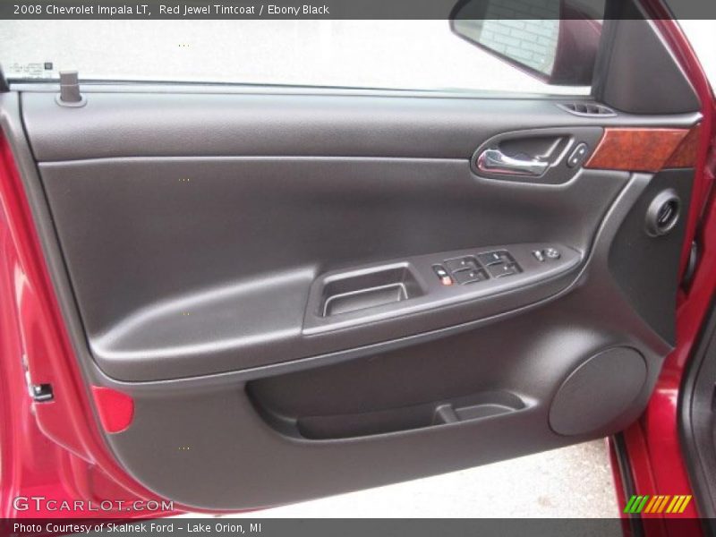 Red Jewel Tintcoat / Ebony Black 2008 Chevrolet Impala LT