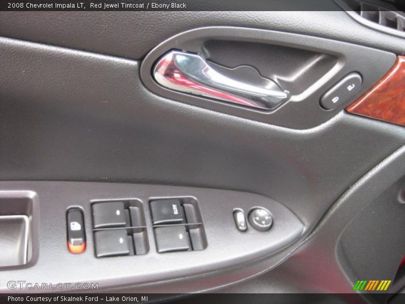 Red Jewel Tintcoat / Ebony Black 2008 Chevrolet Impala LT