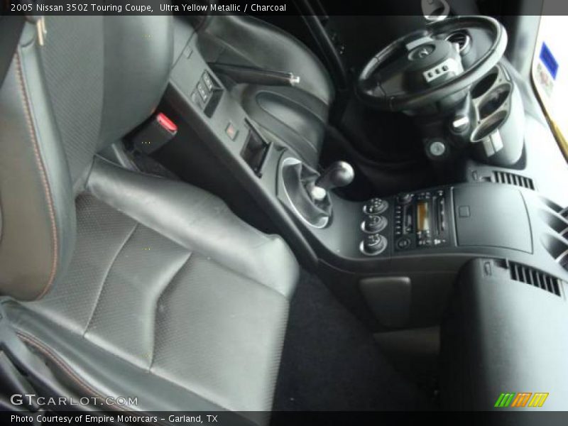 Ultra Yellow Metallic / Charcoal 2005 Nissan 350Z Touring Coupe