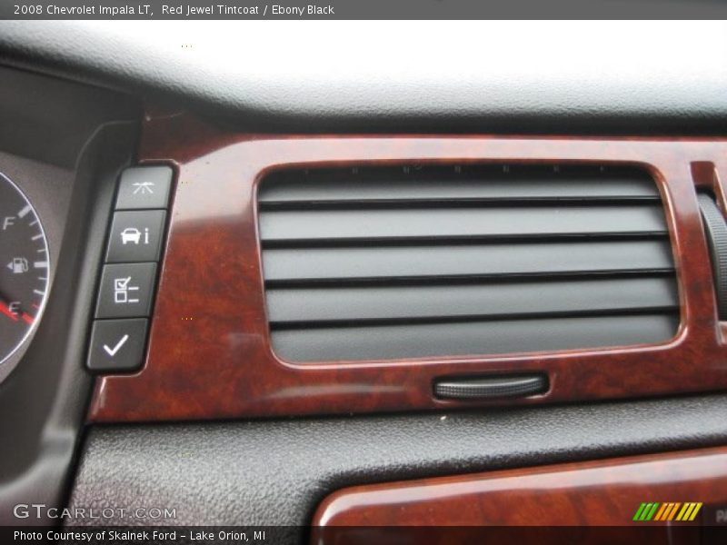 Red Jewel Tintcoat / Ebony Black 2008 Chevrolet Impala LT