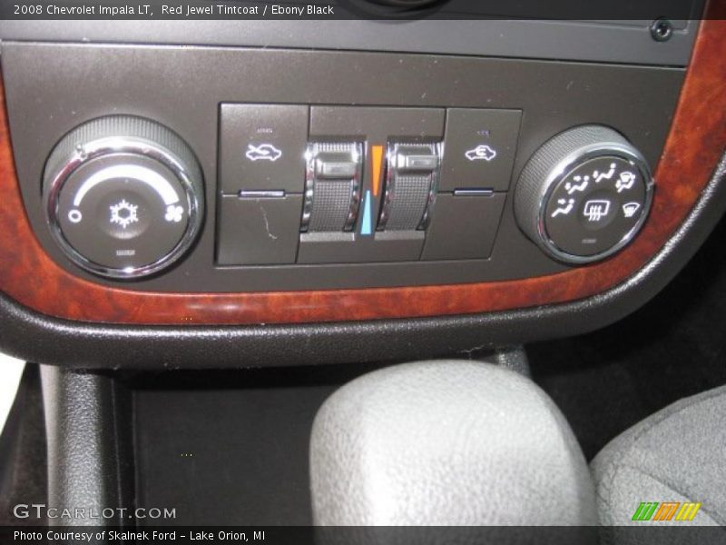 Red Jewel Tintcoat / Ebony Black 2008 Chevrolet Impala LT