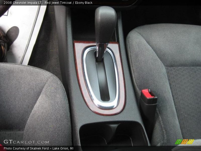 Red Jewel Tintcoat / Ebony Black 2008 Chevrolet Impala LT