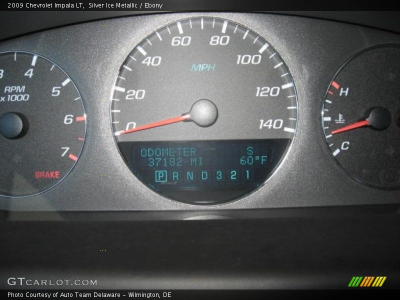 Silver Ice Metallic / Ebony 2009 Chevrolet Impala LT