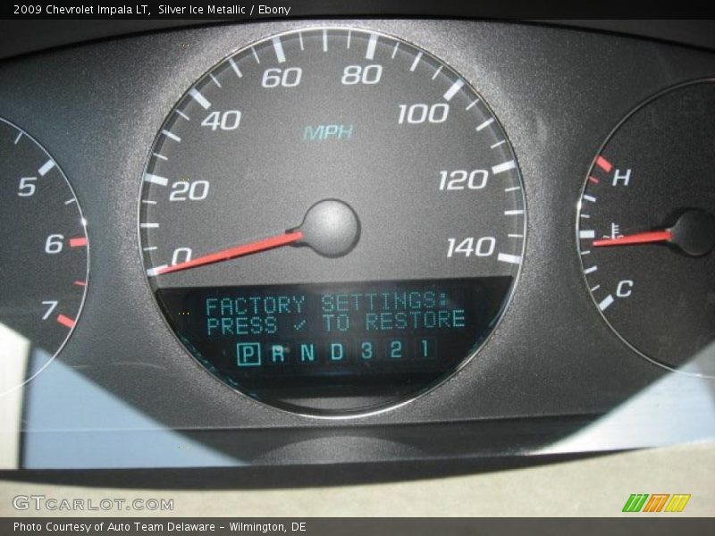 Silver Ice Metallic / Ebony 2009 Chevrolet Impala LT