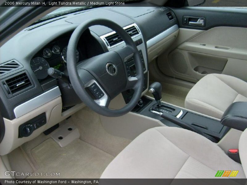 Light Tundra Metallic / Medium Light Stone 2006 Mercury Milan I4