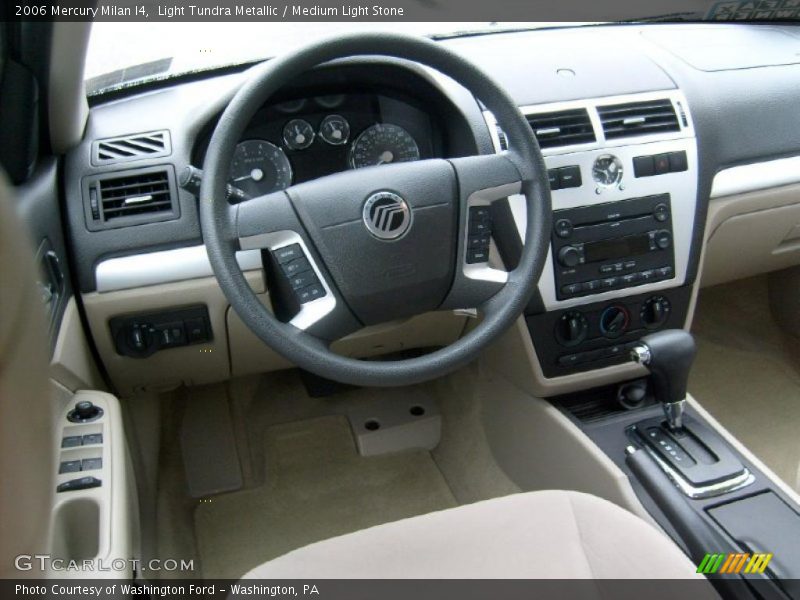 Light Tundra Metallic / Medium Light Stone 2006 Mercury Milan I4