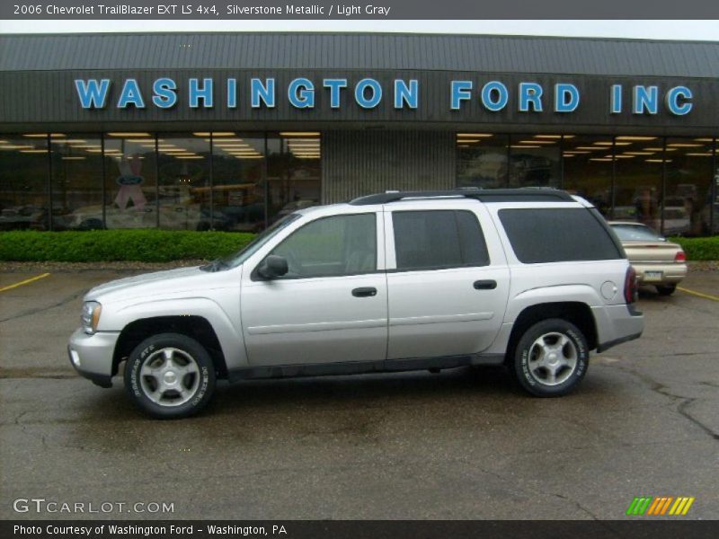 Silverstone Metallic / Light Gray 2006 Chevrolet TrailBlazer EXT LS 4x4