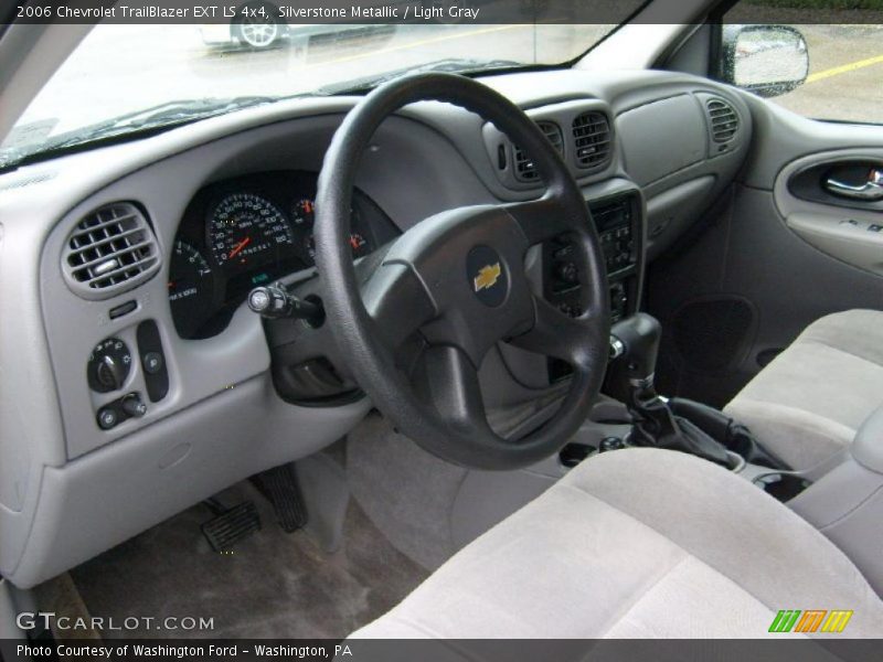 Silverstone Metallic / Light Gray 2006 Chevrolet TrailBlazer EXT LS 4x4