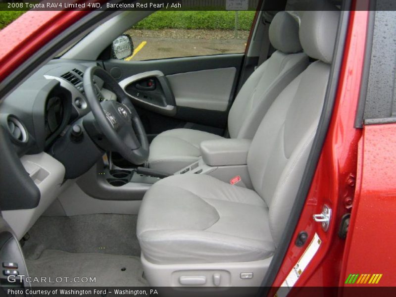 Barcelona Red Pearl / Ash 2008 Toyota RAV4 Limited 4WD