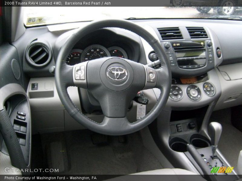 Barcelona Red Pearl / Ash 2008 Toyota RAV4 Limited 4WD