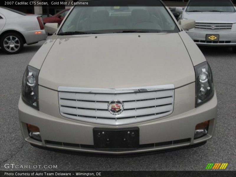 Gold Mist / Cashmere 2007 Cadillac CTS Sedan