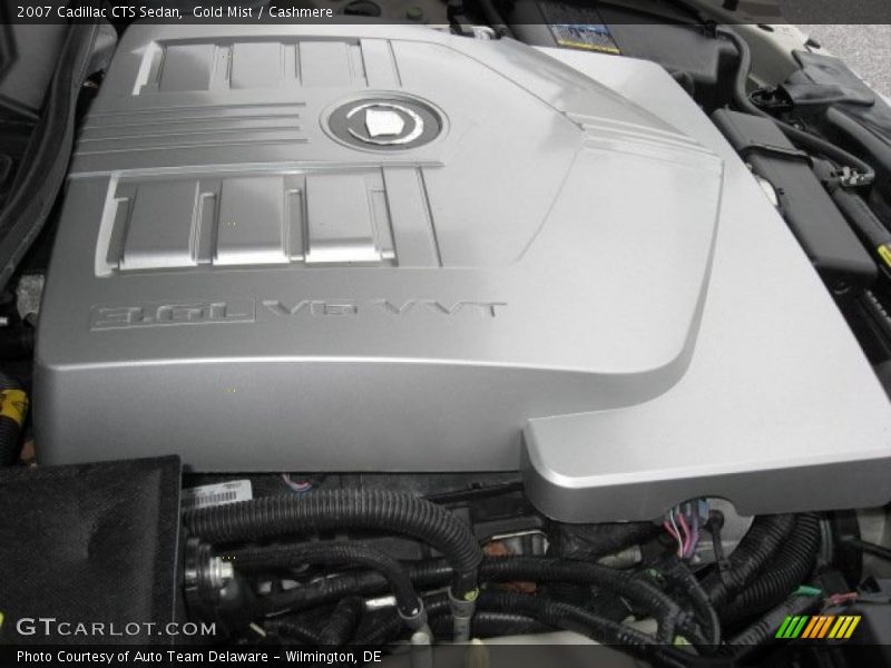 Gold Mist / Cashmere 2007 Cadillac CTS Sedan