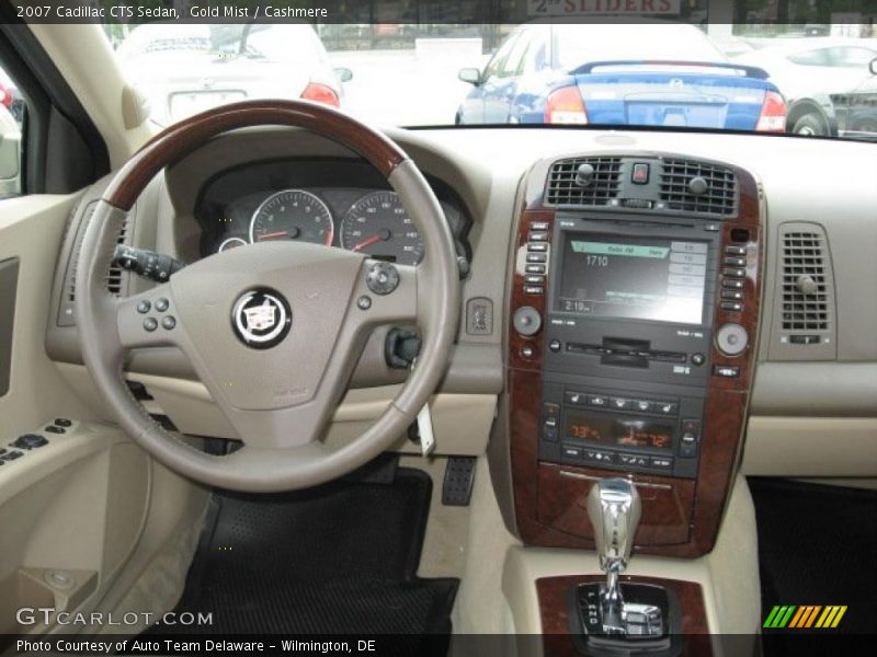 Gold Mist / Cashmere 2007 Cadillac CTS Sedan