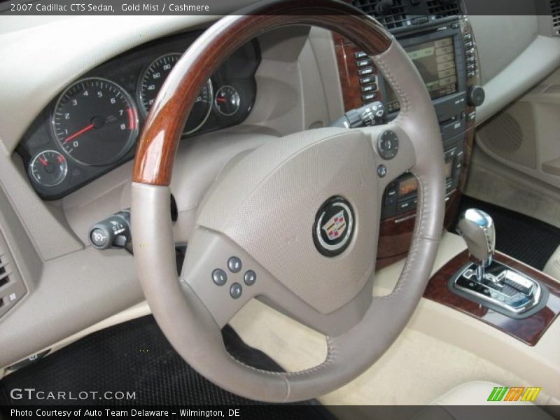 Gold Mist / Cashmere 2007 Cadillac CTS Sedan