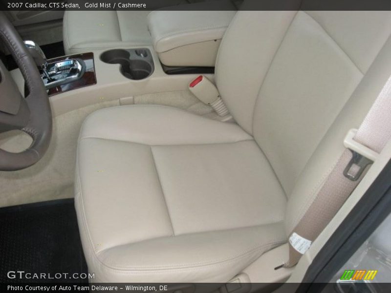 Gold Mist / Cashmere 2007 Cadillac CTS Sedan