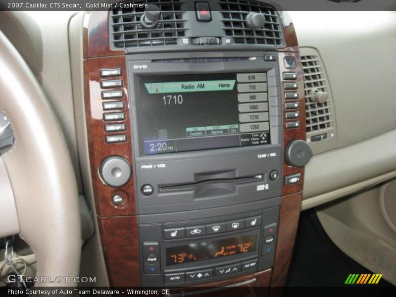 Gold Mist / Cashmere 2007 Cadillac CTS Sedan