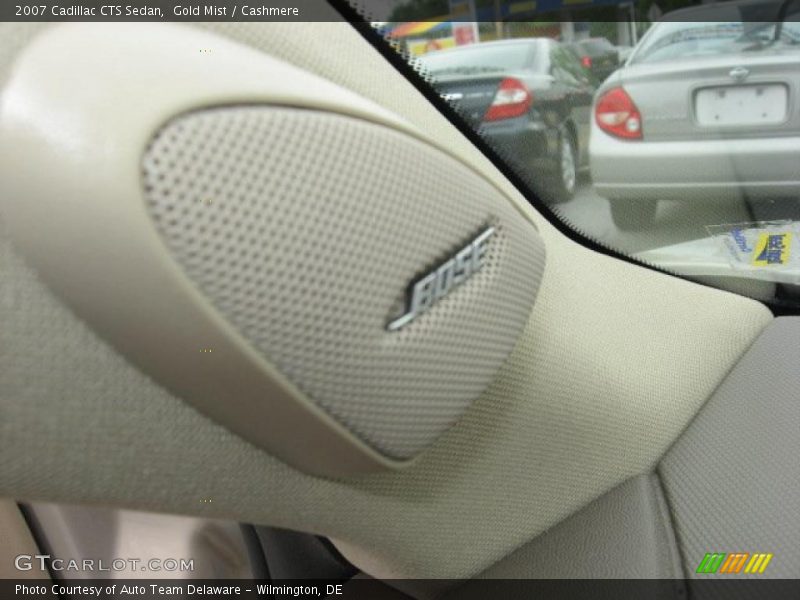 Gold Mist / Cashmere 2007 Cadillac CTS Sedan