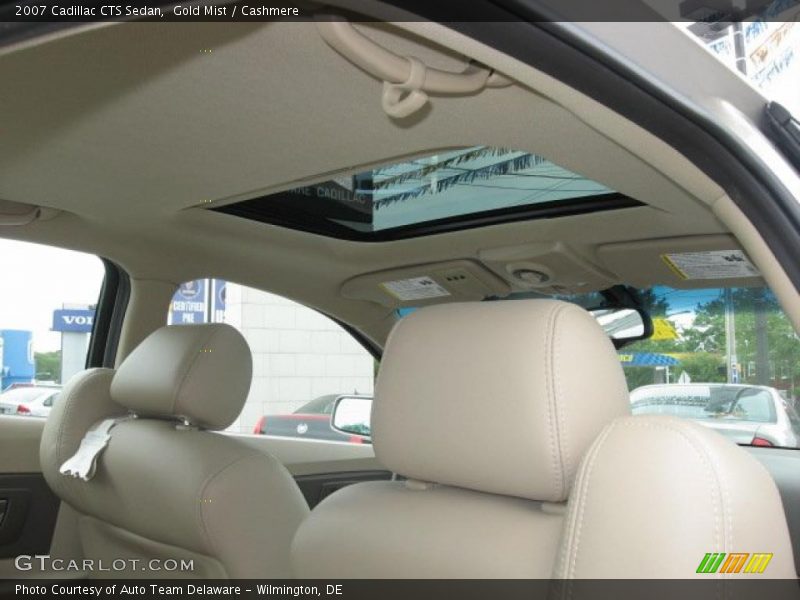 Gold Mist / Cashmere 2007 Cadillac CTS Sedan