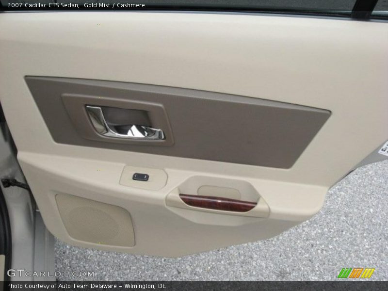 Gold Mist / Cashmere 2007 Cadillac CTS Sedan