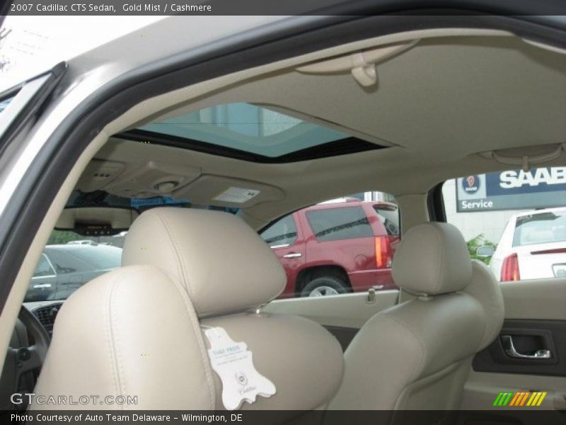 Gold Mist / Cashmere 2007 Cadillac CTS Sedan