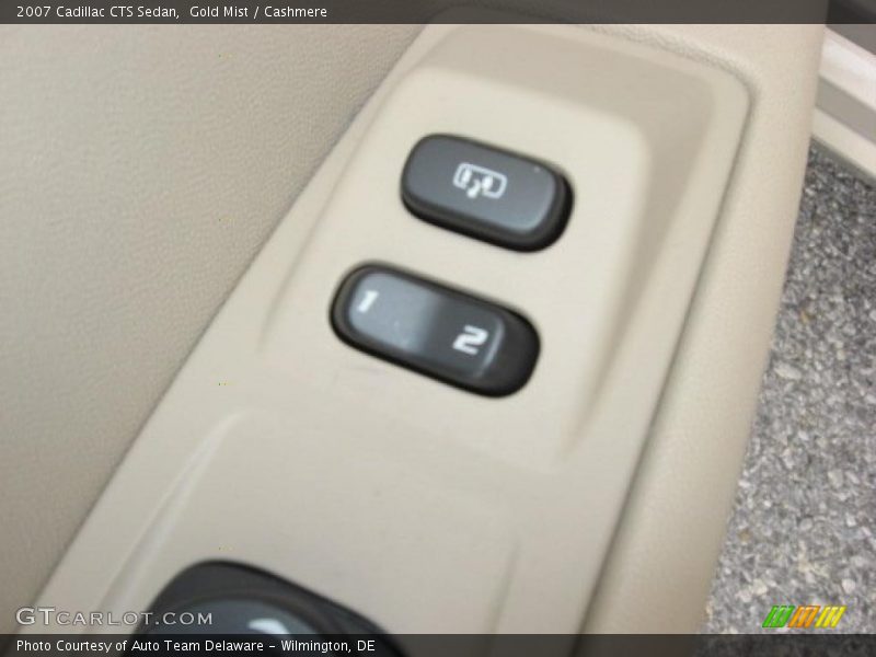 Gold Mist / Cashmere 2007 Cadillac CTS Sedan