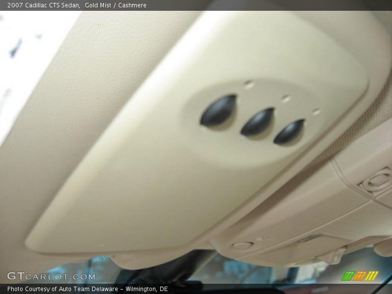 Gold Mist / Cashmere 2007 Cadillac CTS Sedan