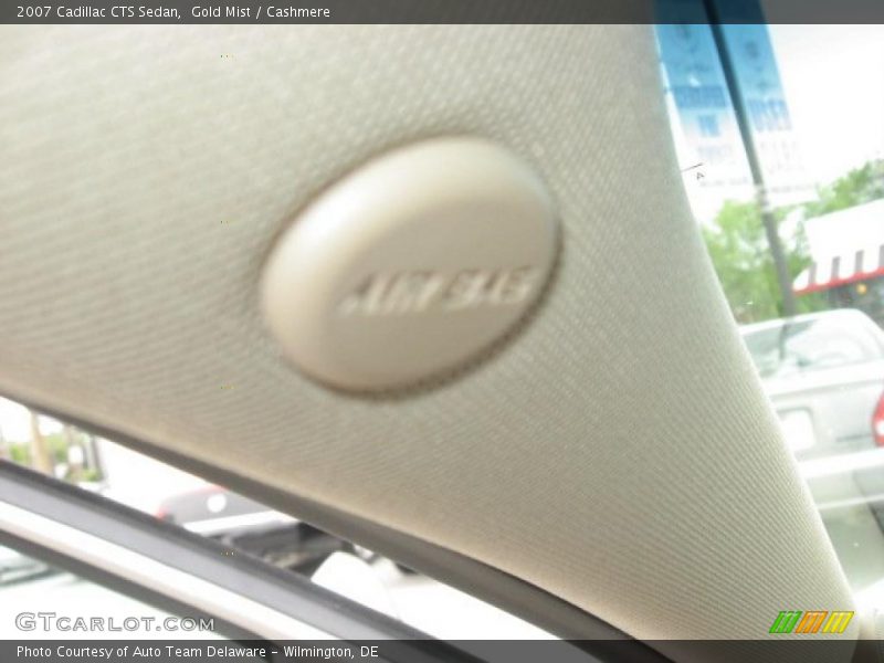 Gold Mist / Cashmere 2007 Cadillac CTS Sedan
