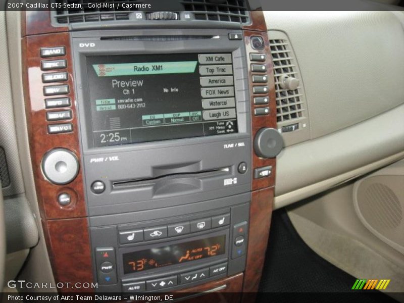 Gold Mist / Cashmere 2007 Cadillac CTS Sedan