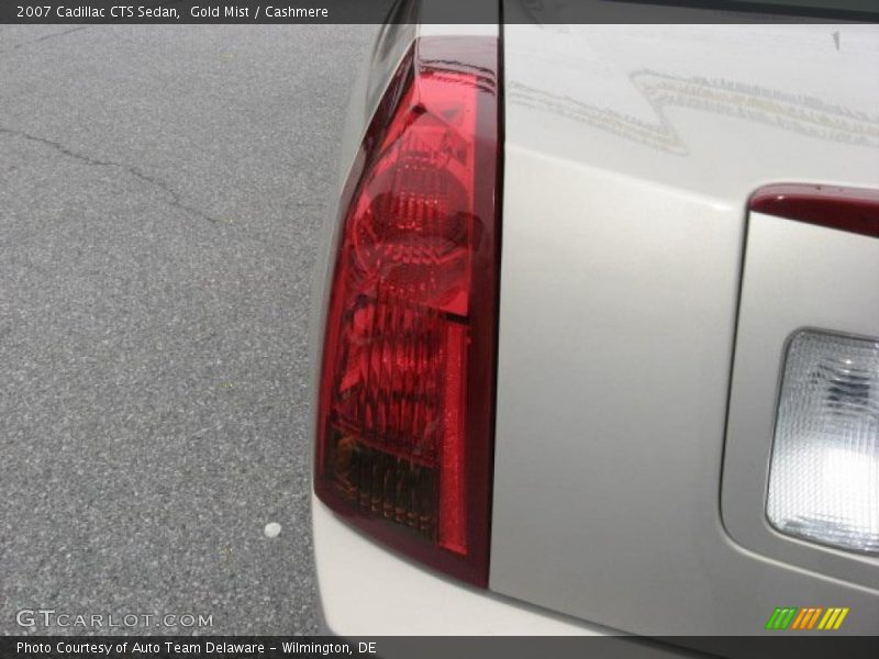 Gold Mist / Cashmere 2007 Cadillac CTS Sedan