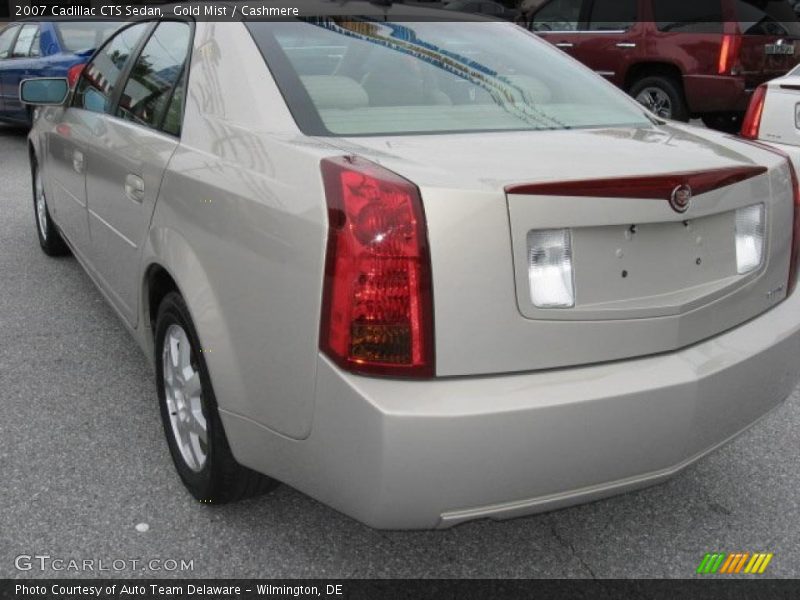 Gold Mist / Cashmere 2007 Cadillac CTS Sedan
