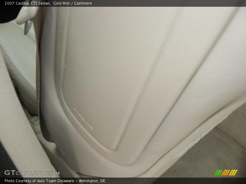 Gold Mist / Cashmere 2007 Cadillac CTS Sedan