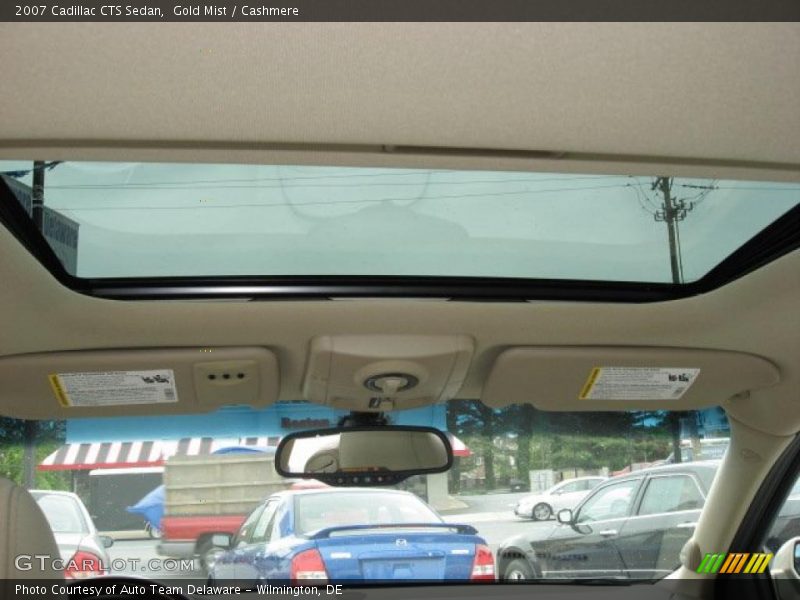 Gold Mist / Cashmere 2007 Cadillac CTS Sedan