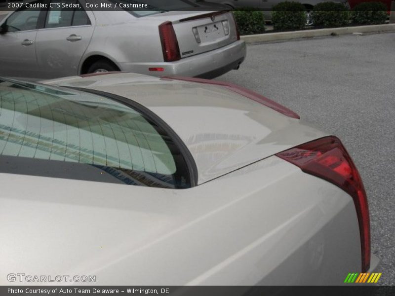 Gold Mist / Cashmere 2007 Cadillac CTS Sedan