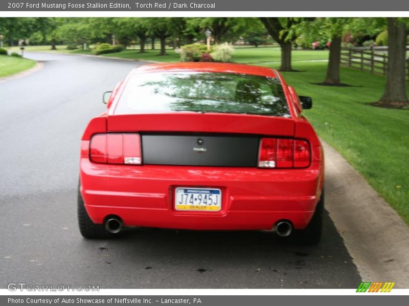Torch Red / Dark Charcoal 2007 Ford Mustang Foose Stallion Edition