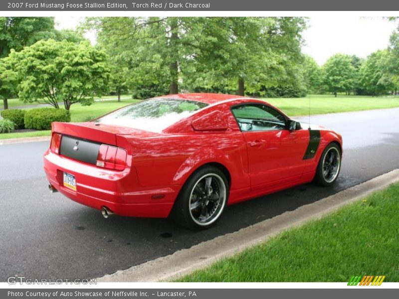 Torch Red / Dark Charcoal 2007 Ford Mustang Foose Stallion Edition