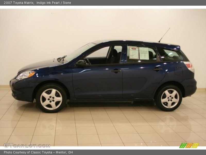 Indigo Ink Pearl / Stone 2007 Toyota Matrix
