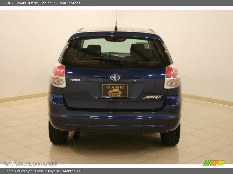 Indigo Ink Pearl / Stone 2007 Toyota Matrix