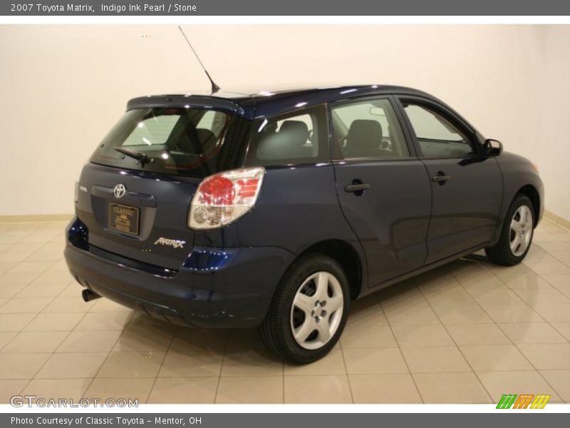 Indigo Ink Pearl / Stone 2007 Toyota Matrix