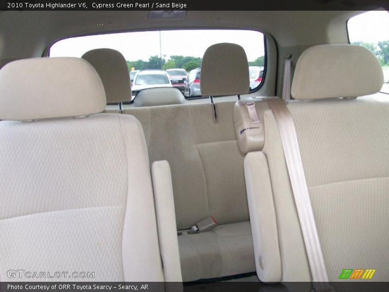 Cypress Green Pearl / Sand Beige 2010 Toyota Highlander V6