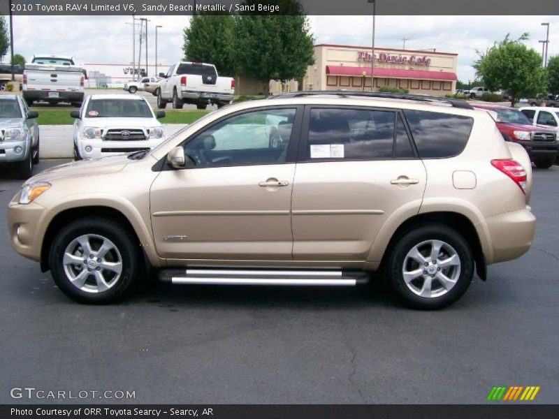 Sandy Beach Metallic / Sand Beige 2010 Toyota RAV4 Limited V6